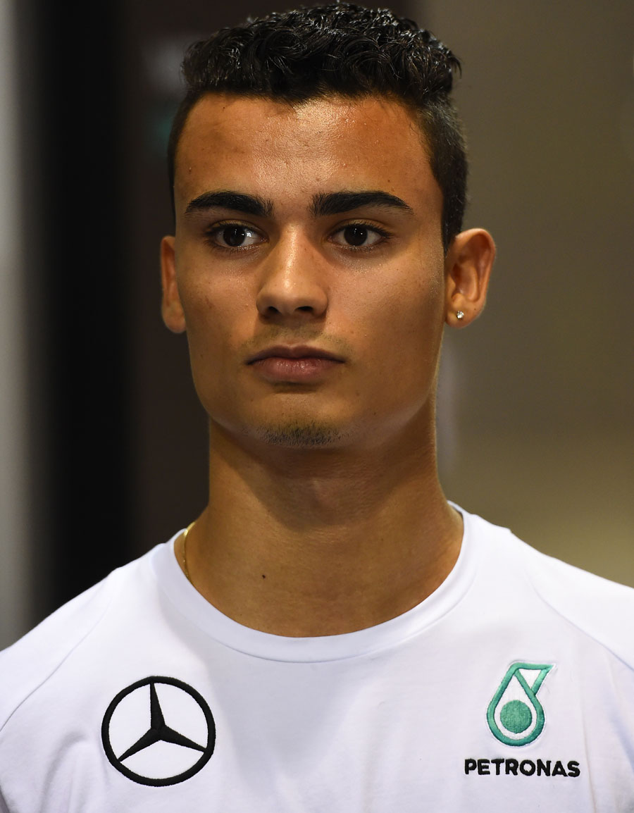 Pascal Wehrlein in the paddock