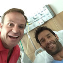 Rubens Barrichello visits Mark Webber in hospital after his big World Endurance Championship crash