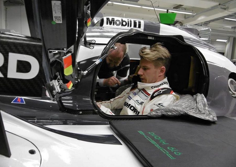 Nico Hulkenberg prepares for his first test with Porsche
