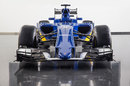 A head-on view of the new Sauber C34