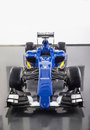 A head-on view of the new Sauber C34