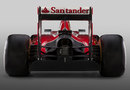 A rear view of the Ferrari SF15-T 