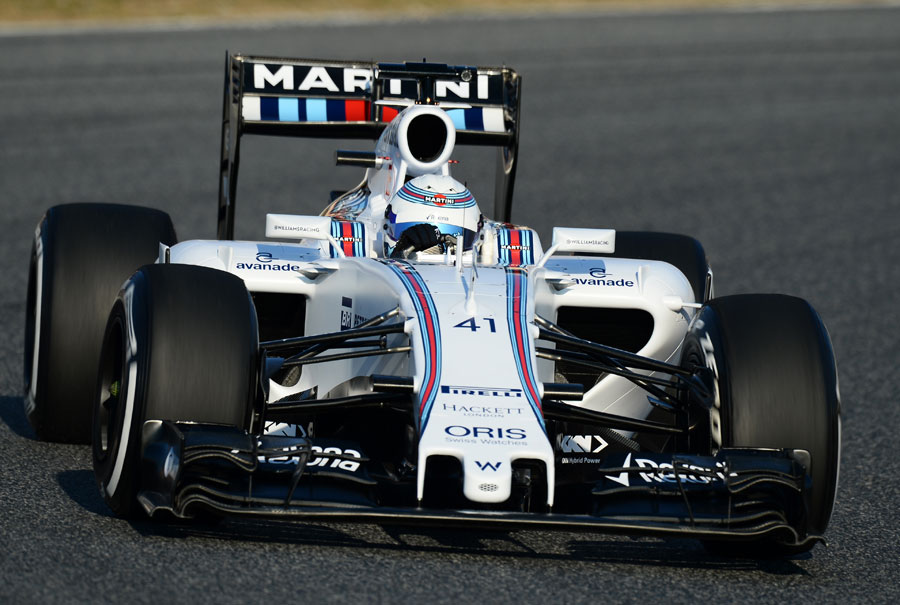 Susie Wolff back in action in the Williams