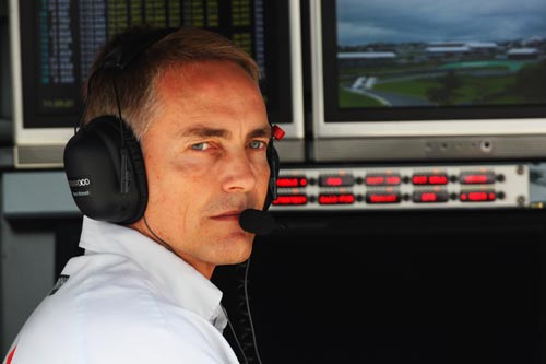 McLaren team principal, Martin Whitmarsh