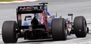 Mark Webber's Red Bull during free practice