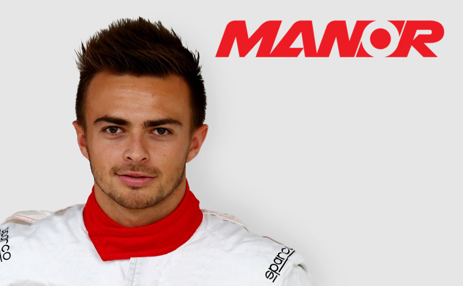 Will Stevens after being named as a 2015 Manor race driver