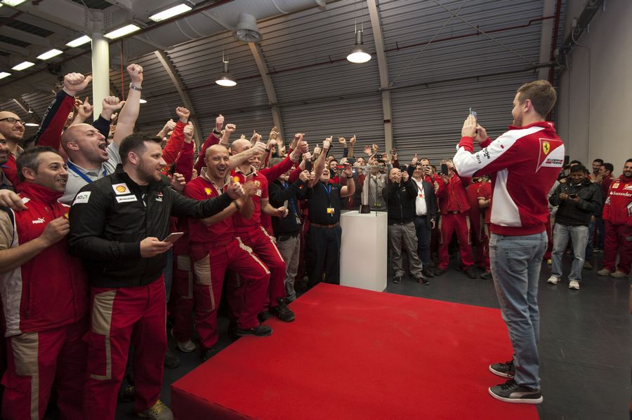 Vettel takes Malaysia trophy back to Maranello