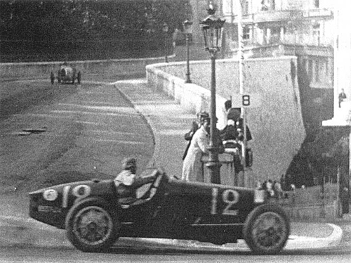 William Grover-Williams on his way to victory in the inaugural Monaco Grand Prix