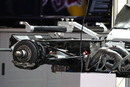 The exposed rear end of the Red Bull RB6