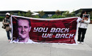 Chinese fans show their support for Michael Schumacher