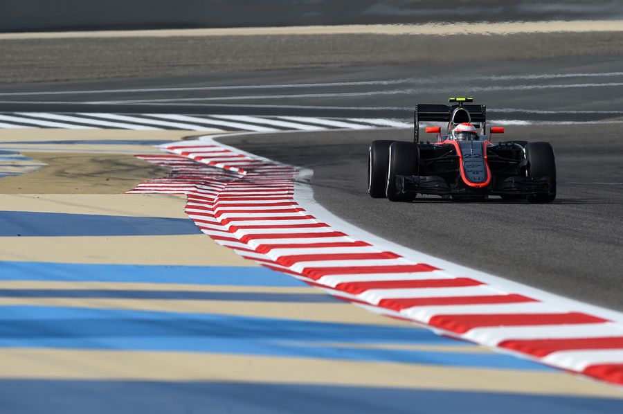Jenson Button in the McLaren