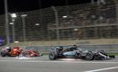 Lewis Hamilton passes Kimi Raikkonen