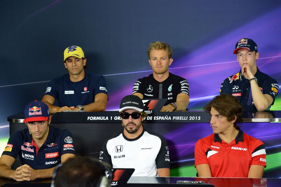 The driver press conference on Thursday