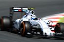 Susie Wolff on track in the Williams
