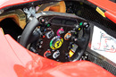 The Ferrari steering wheel