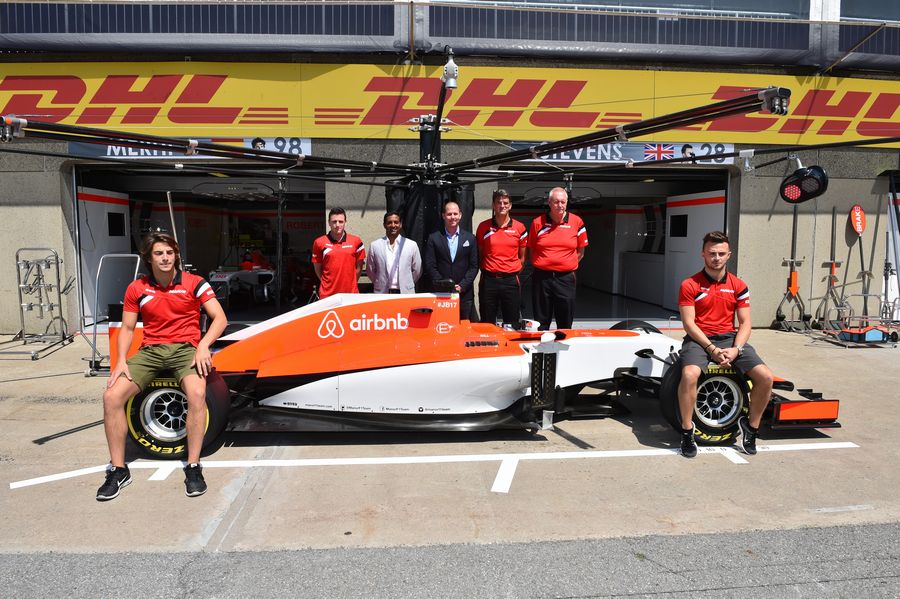 Manor Marussia announces sponsor deal with 'Airbnb'