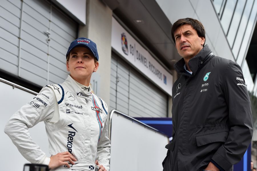 Susie Wolff and Toto Wolff