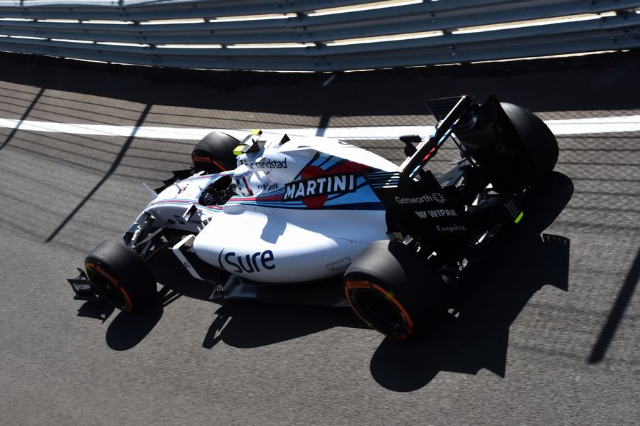 Susie Wolff in the Williams in FP1