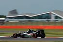 Sergio Perez at speed in the Froce India