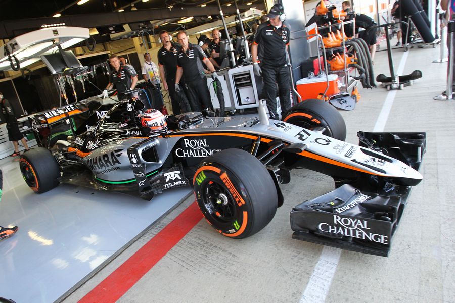 Nico Hulkenberg pulls out of the Froce India garage