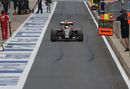 Pastor Maldonado returns to the pit