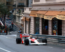Ayrton Senna drives up the hill from Saint Devote 