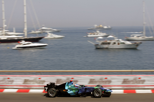 Jenson Button at the Monaco Grand Prix