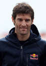 Mark Webber at the launch of the new circuit at Silverstone