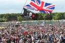 Fans at Silverstone