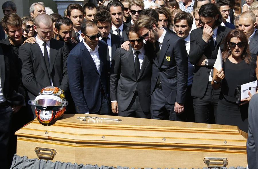 F1 figures say goodbye to Jules Bianchi