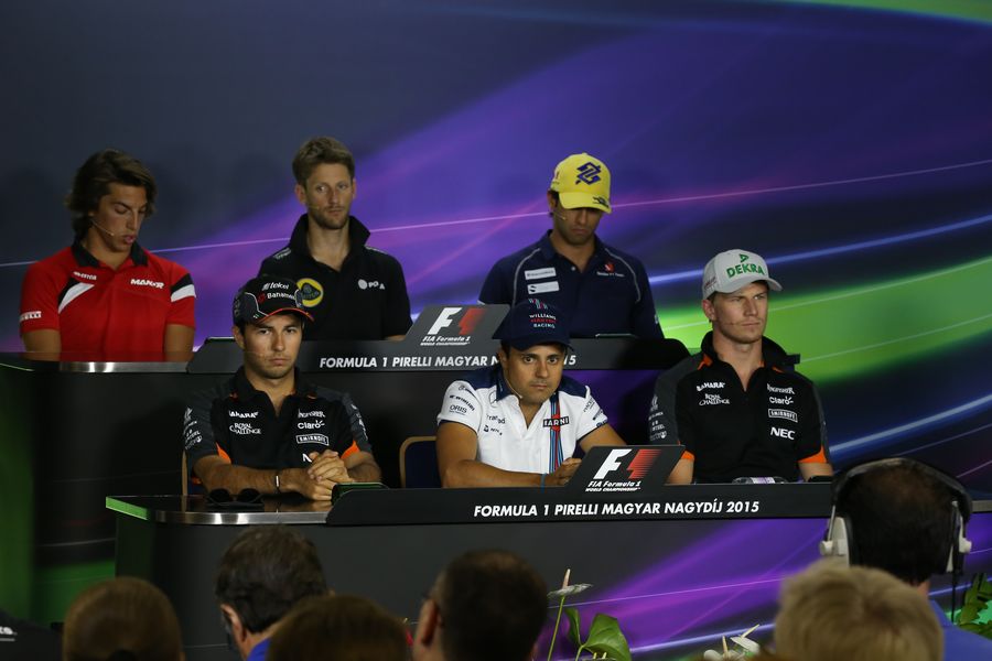 Thursday press conference at Hungarian Grand Prix