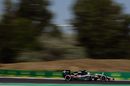 Sergio Perez on track in the Froce India