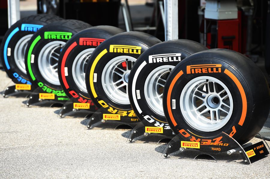 2015 Pirelli tyre compounds