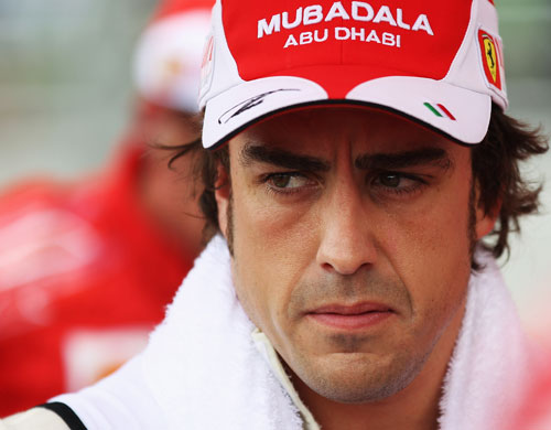 Fernando Alonso ahead of the race