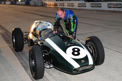 David Brabham recreates his father's famous push to the finish line to clinch the title at Sebring in 1959