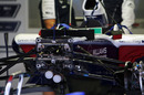 Detail of the Williams' front suspension