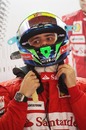 Felipe Massa prepares for Free Practice 2