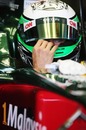 Heikki Kovalainen prepares for Free Practice 2
