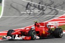Fernando Alonso during qualifying