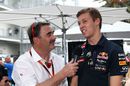 Nigel Mansell interviews Daniil Kyvat