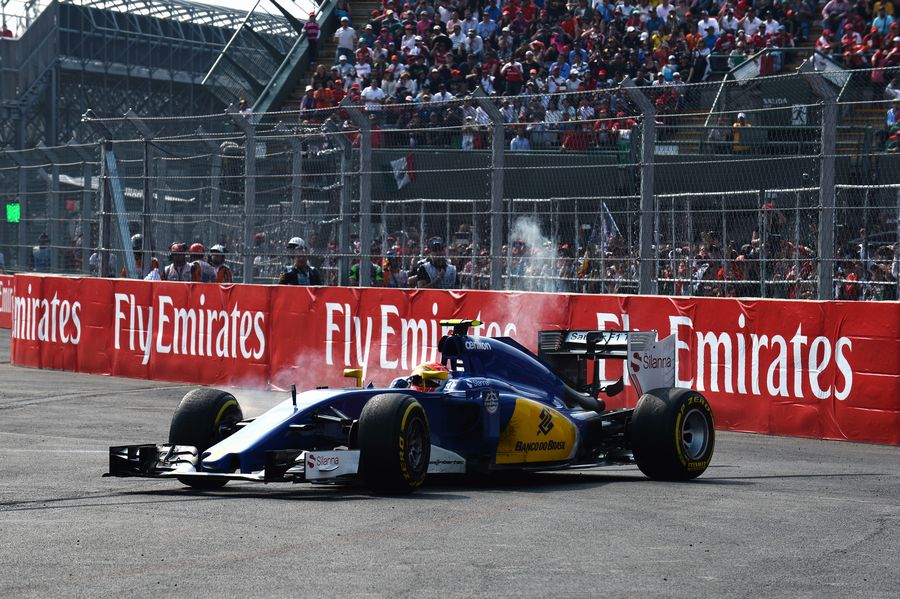 Felipe Nasr retires after spinning out