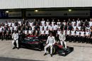 McLaren team photo in Interlagos