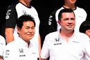 Yasuhisa Arai and Eric Boullier pose for a picture