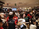 Fans enjoy a public viewing event in Tokyo