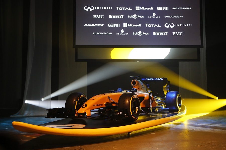 Renault Sport F1 Team launches its race livery