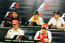 Drivers at Wednesday's press conference