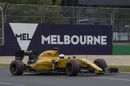 Kevin Magnussen guides his Renault towards the apex