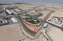 Aerial view at Bahrain International Circuit