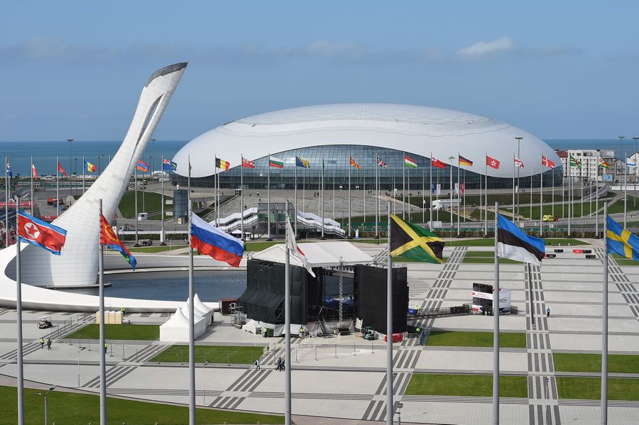The Olmpic Cauldron at Sochi