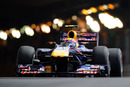 Mark Webber in action during the third practice session